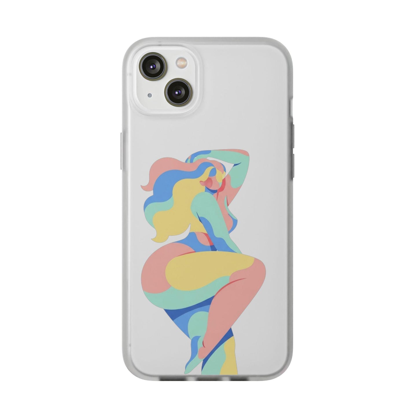 Bold abstract phone case with artistic vibe