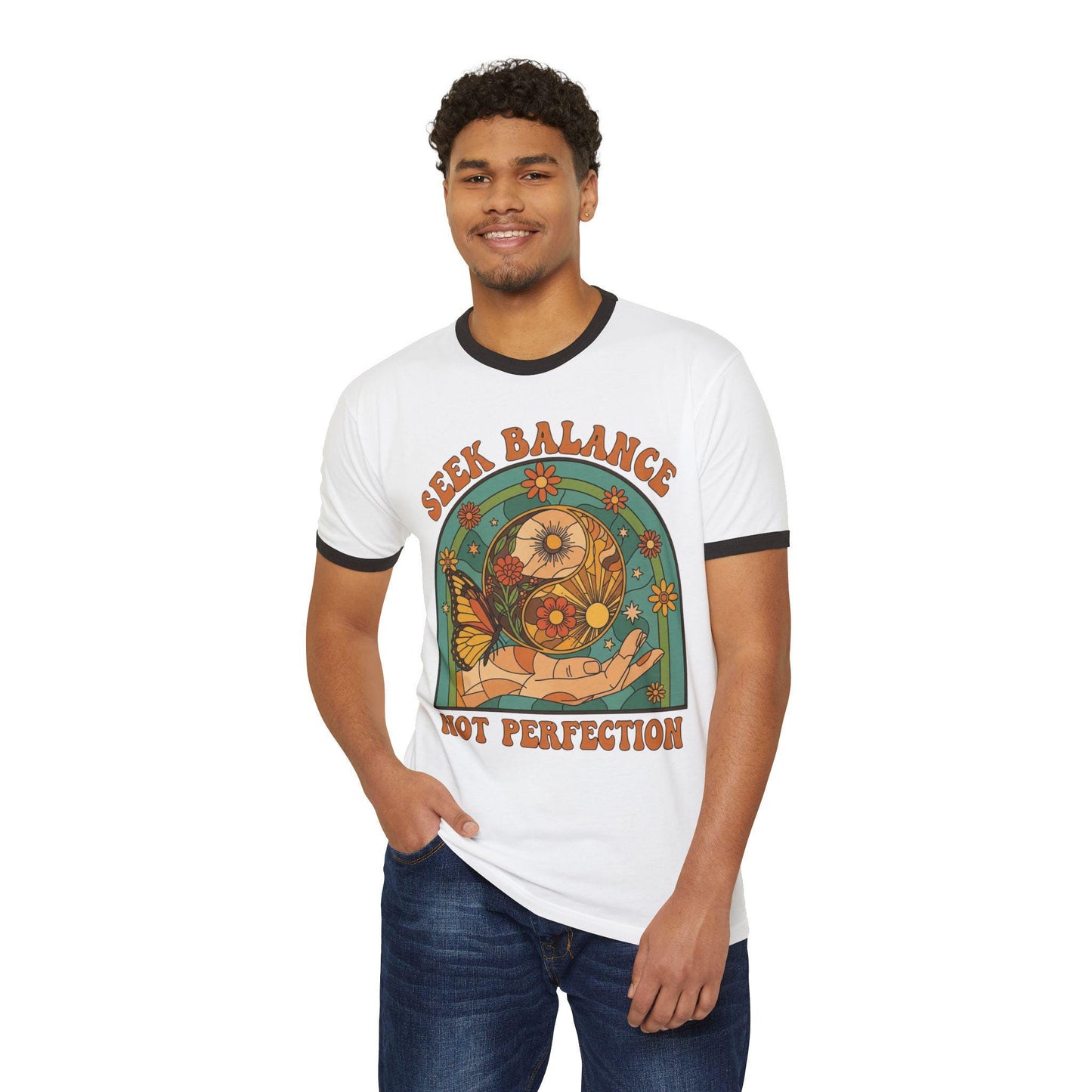 Seek Balance Canvas Tee