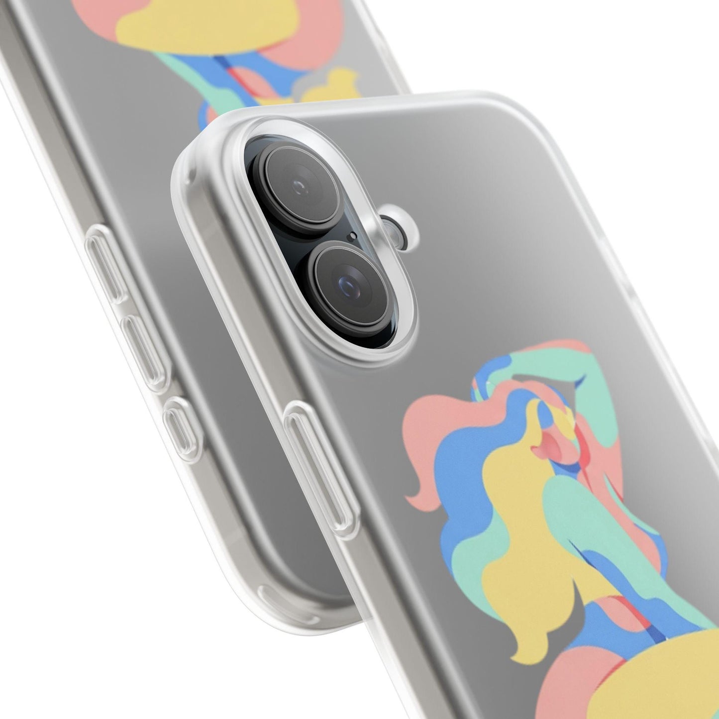 Bold abstract phone case with artistic vibe