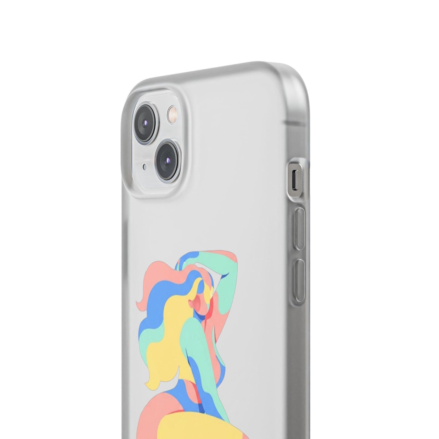 Bold abstract phone case with artistic vibe