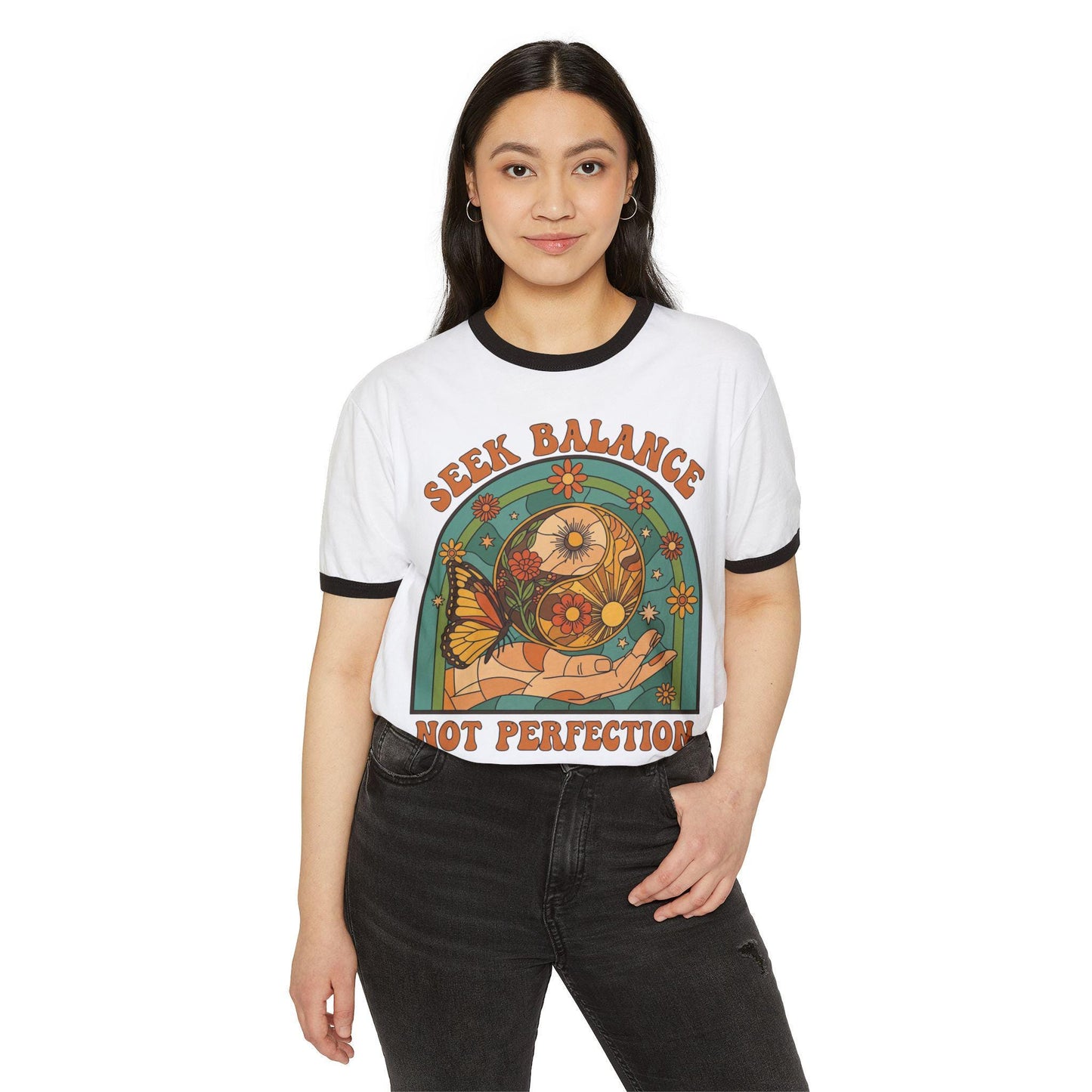 Seek Balance Canvas Tee