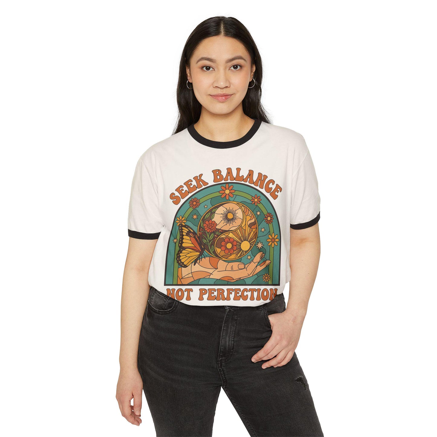 Seek Balance Canvas Tee