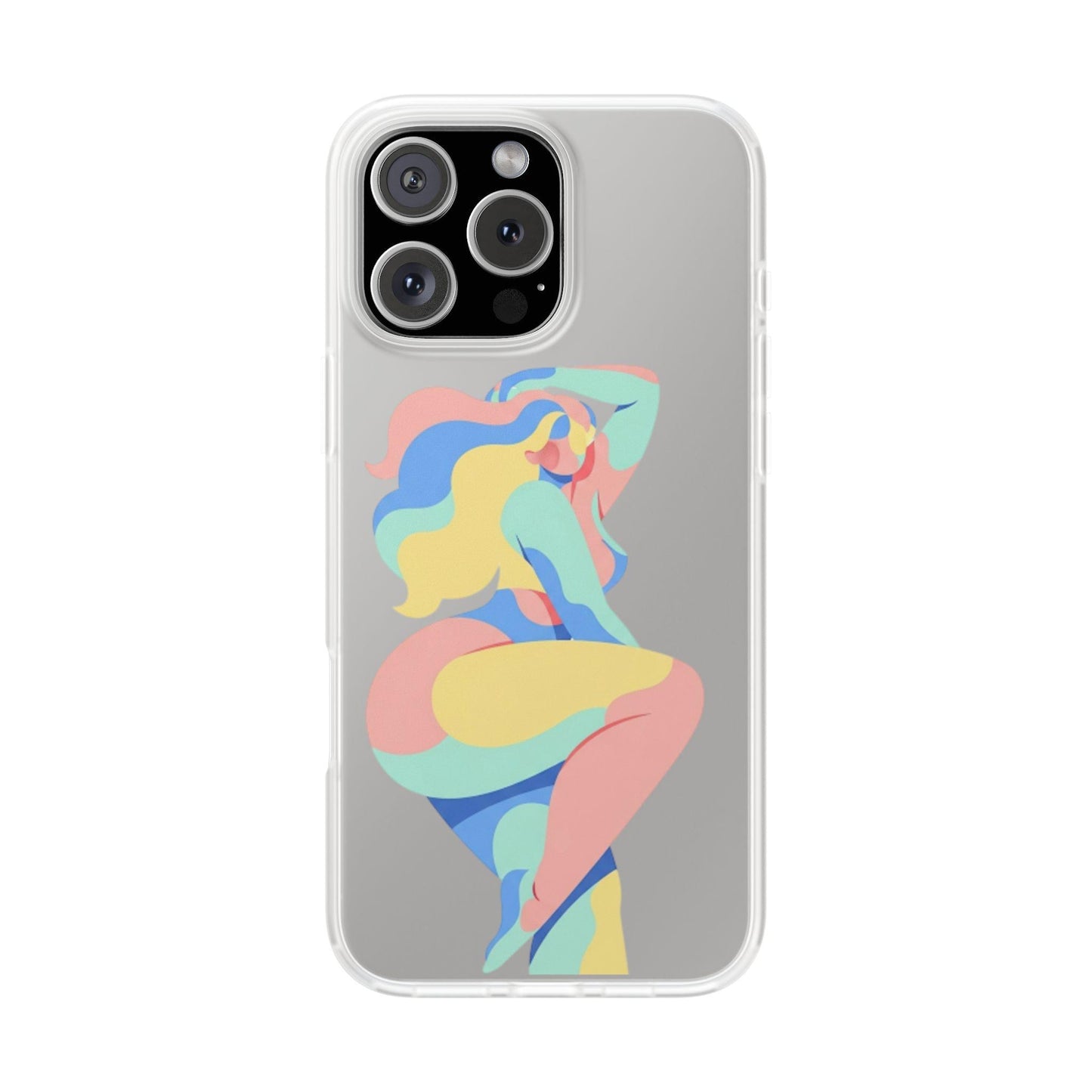 Bold abstract phone case with artistic vibe