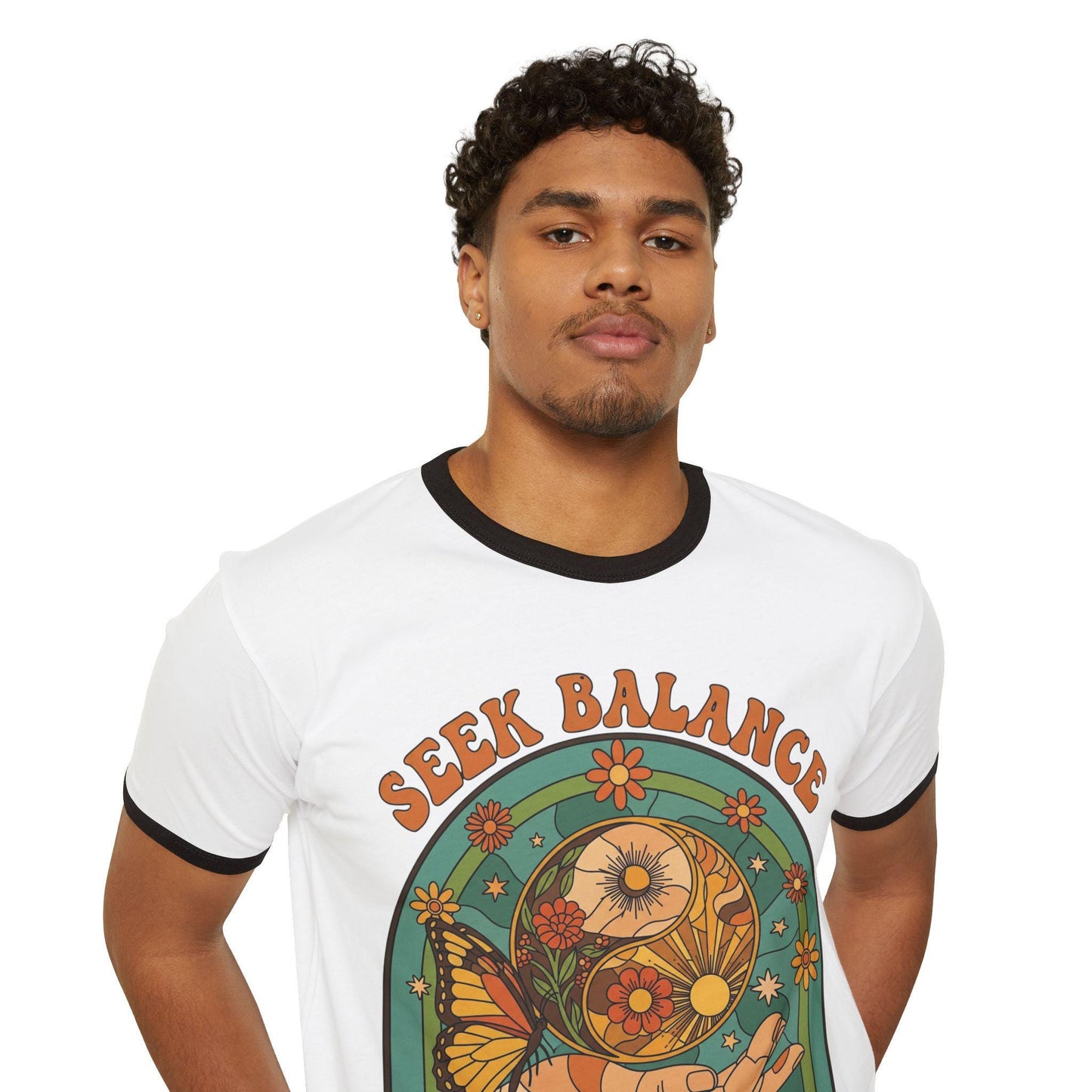 Seek Balance Canvas Tee