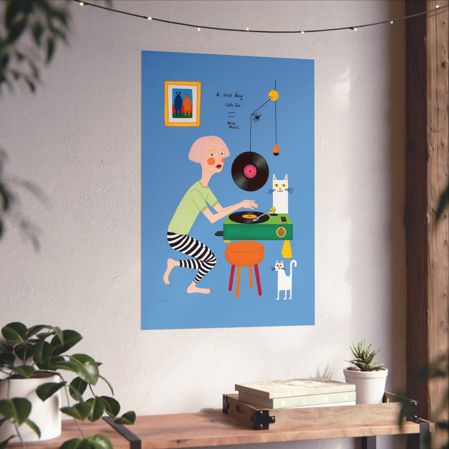 Whimsical Music Poster