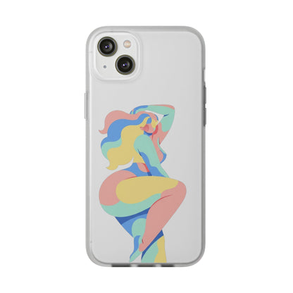 Bold abstract phone case with artistic vibe