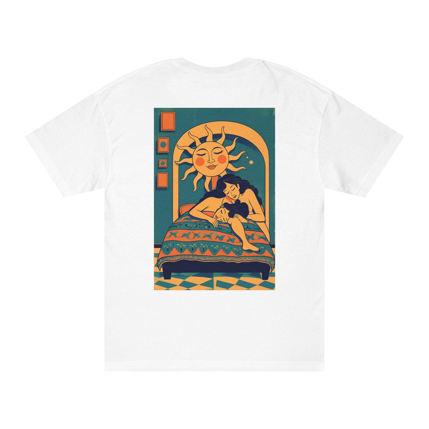 Sun Glow Folk Tee