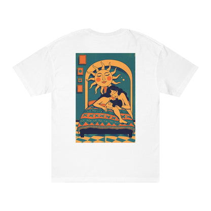 Sun Glow Folk Tee