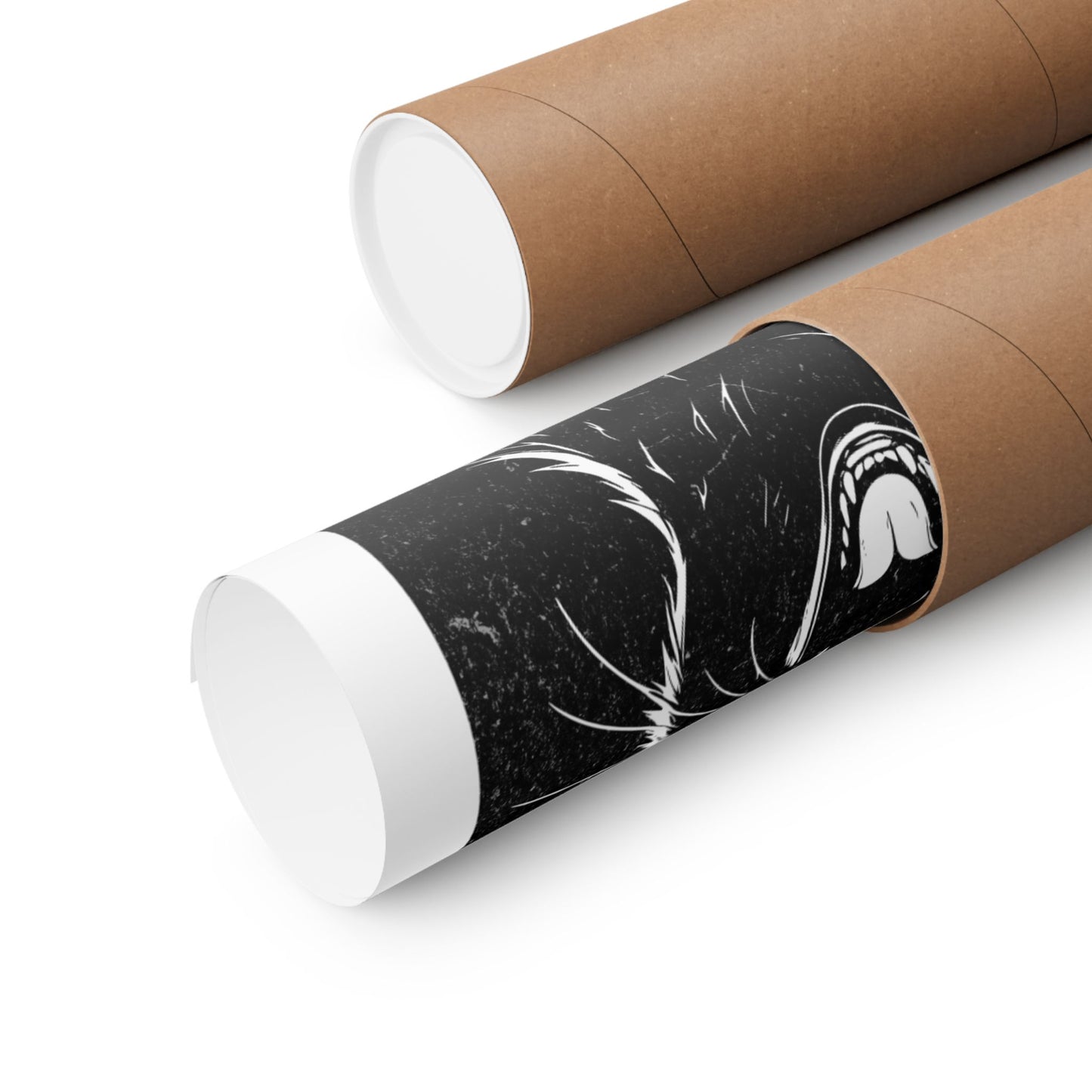 Scream Cat – Matte Wall Art Poster