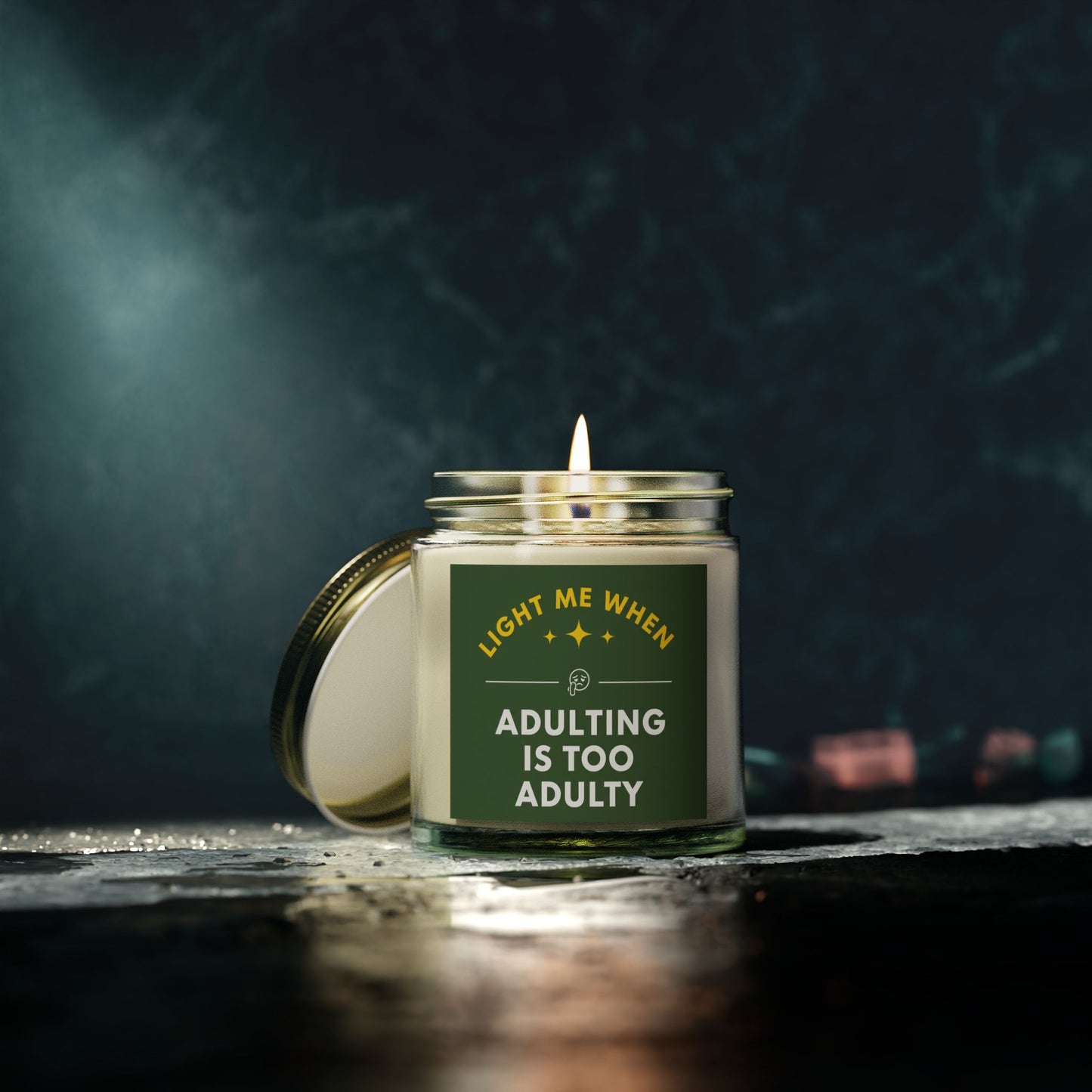 Scented Candles, Funny Adulting is Too Adulty