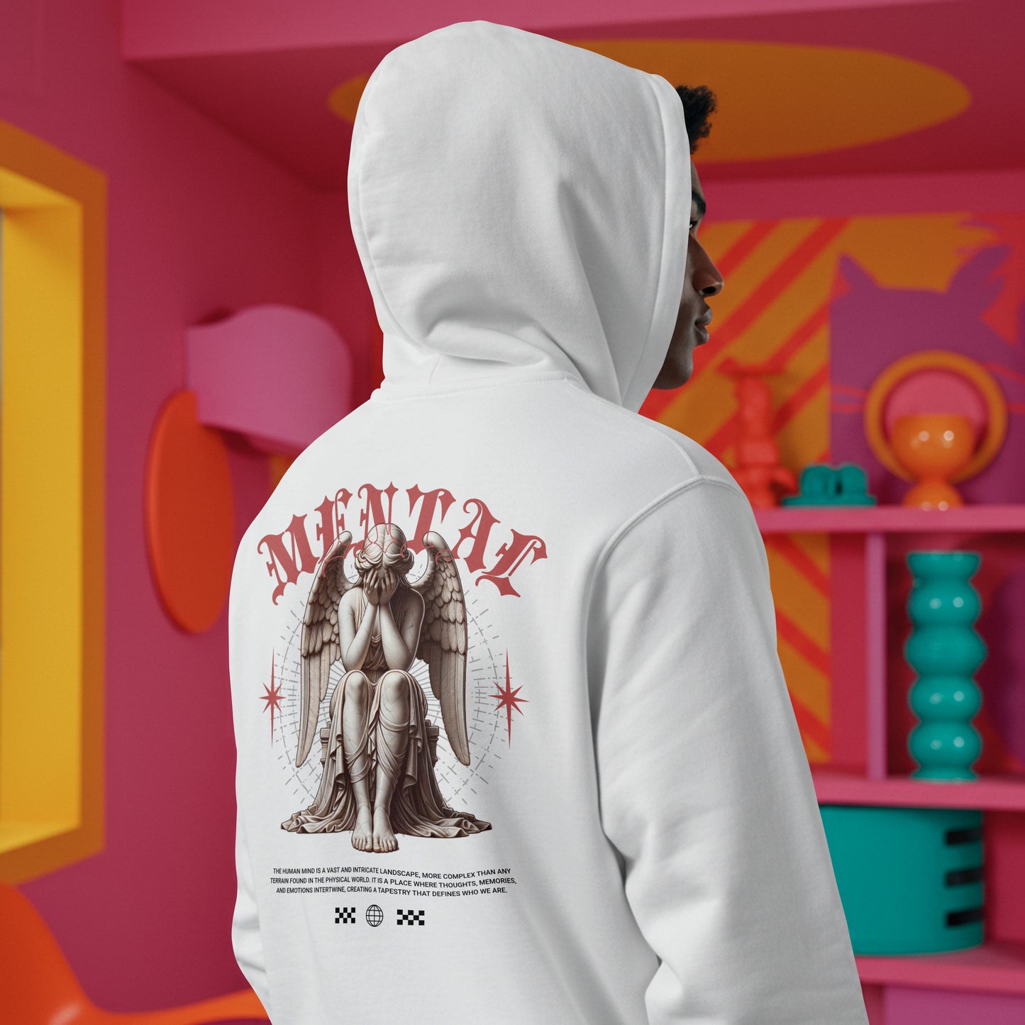 Mental Vibe Unisex Hooded Sweatshirt