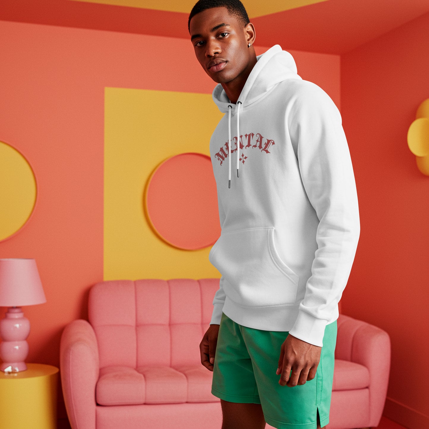 Mental Vibe Unisex Hooded Sweatshirt