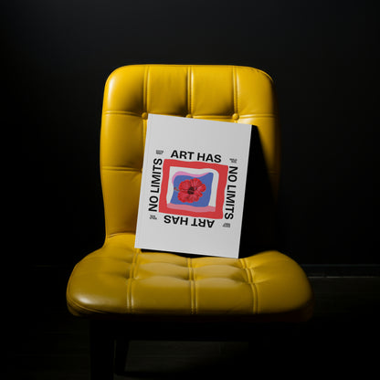 Art Has No Limits – Fine Art Poster Print