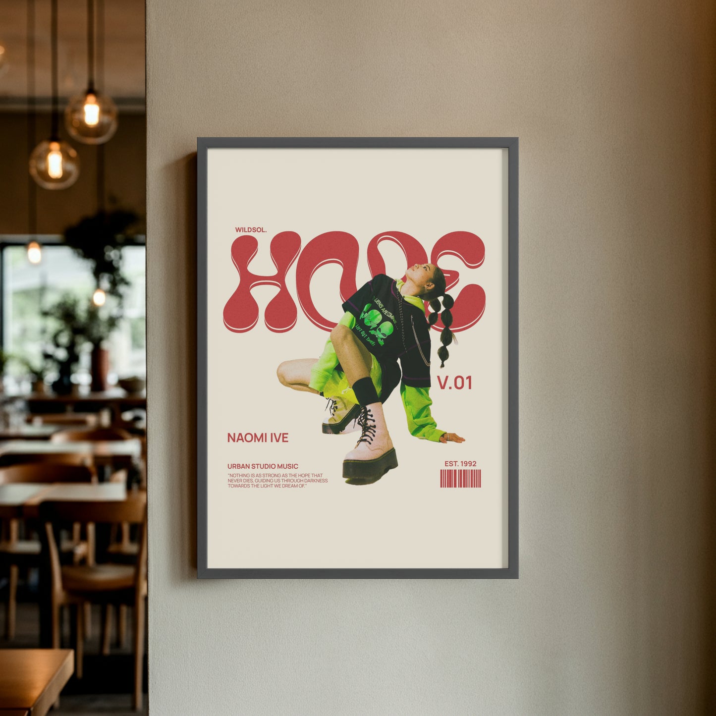 Hope – 90s Retro Matte Wall Poster