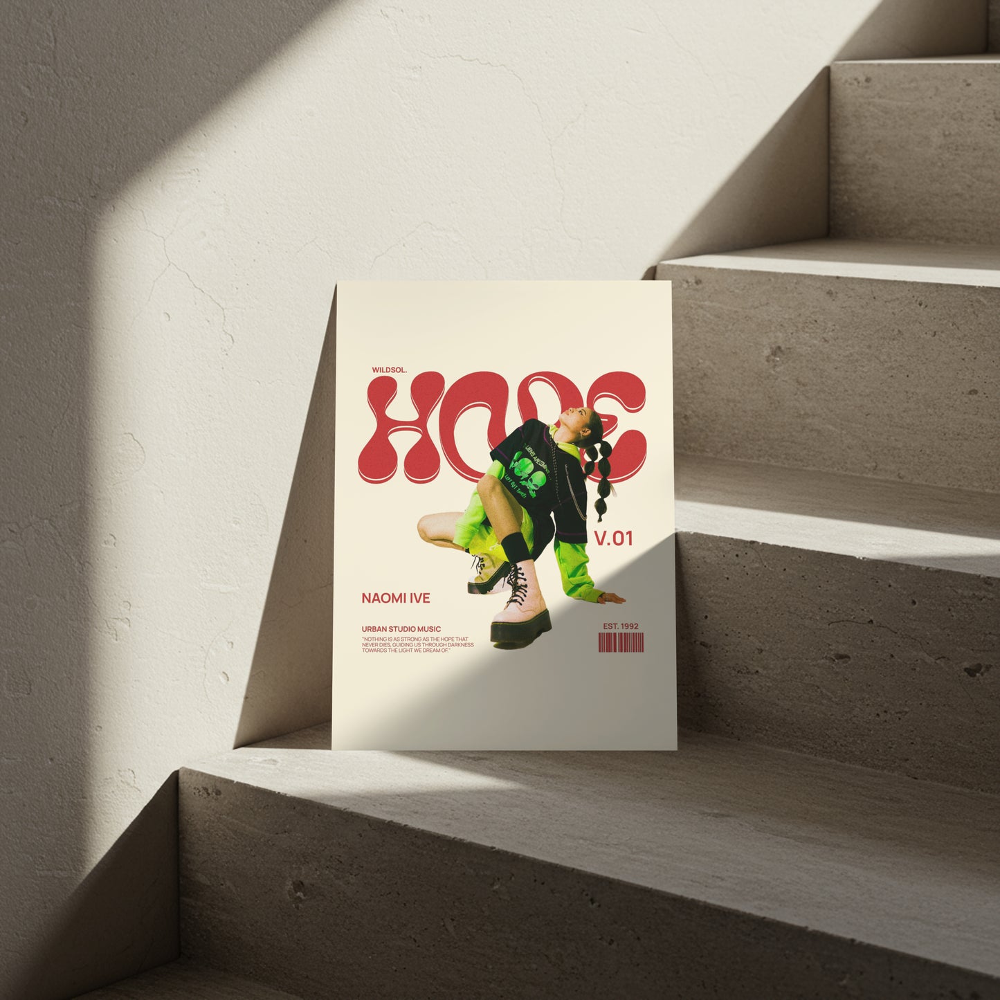 Hope – 90s Retro Matte Wall Poster