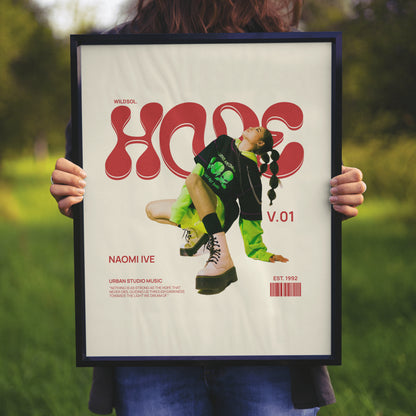 Hope – 90s Retro Matte Wall Poster