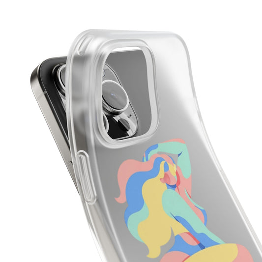 Bold abstract phone case with artistic vibe