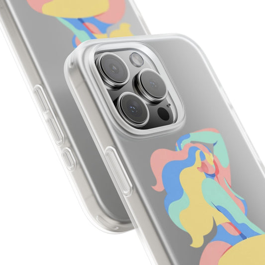 Bold abstract phone case with artistic vibe