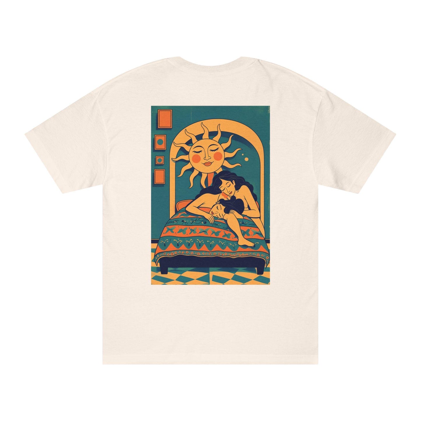 Sun Glow Folk Tee