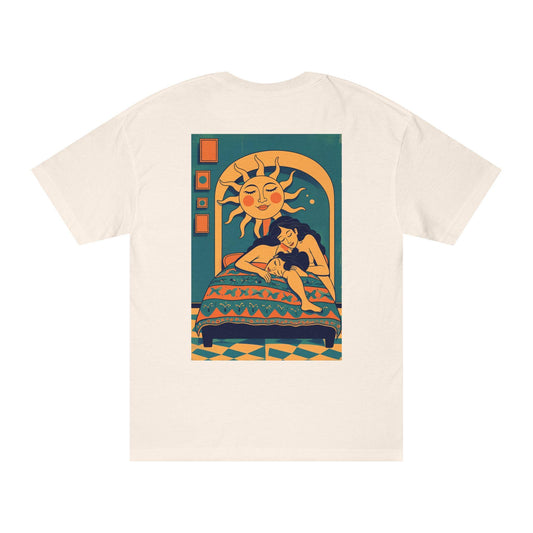 Sun Glow Folk Tee