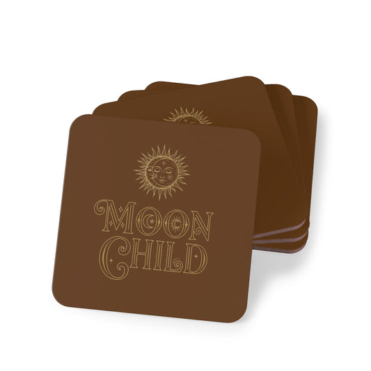 Celestial Moon Child Coasters