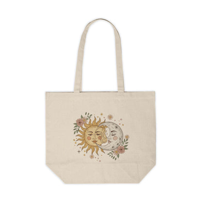 Boho Sun & Moon Tote Bag