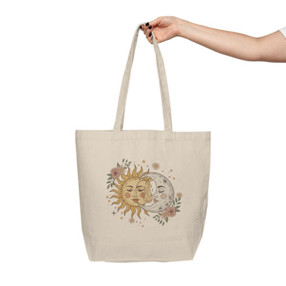 Boho Sun & Moon Tote Bag