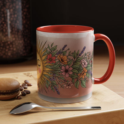 Bohemian Sunflower Coffee Mug