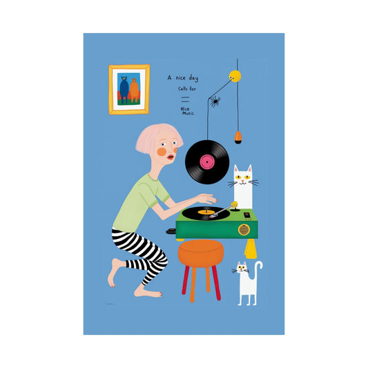 Whimsical Music Poster