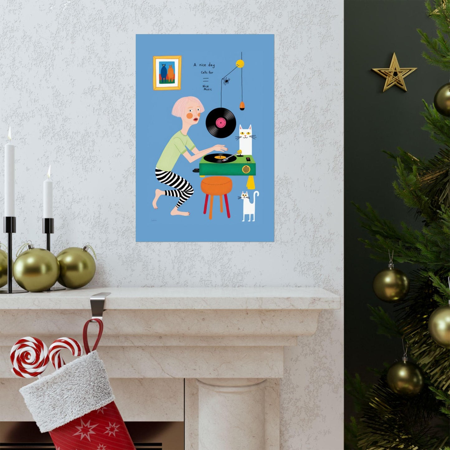 Whimsical Music Poster