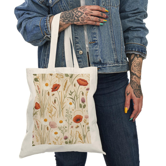 Floral Eco-Friendly Tote Bag