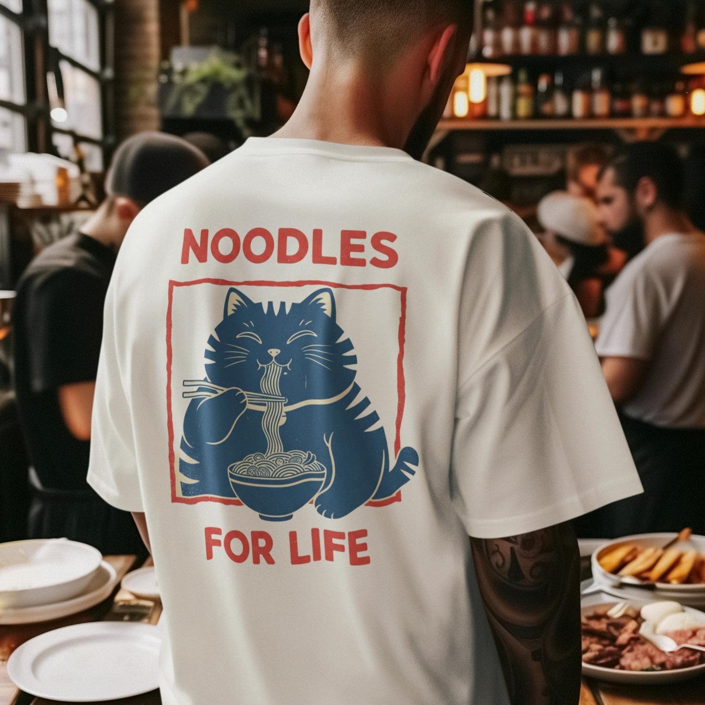 Noodles for Life Cat Tee