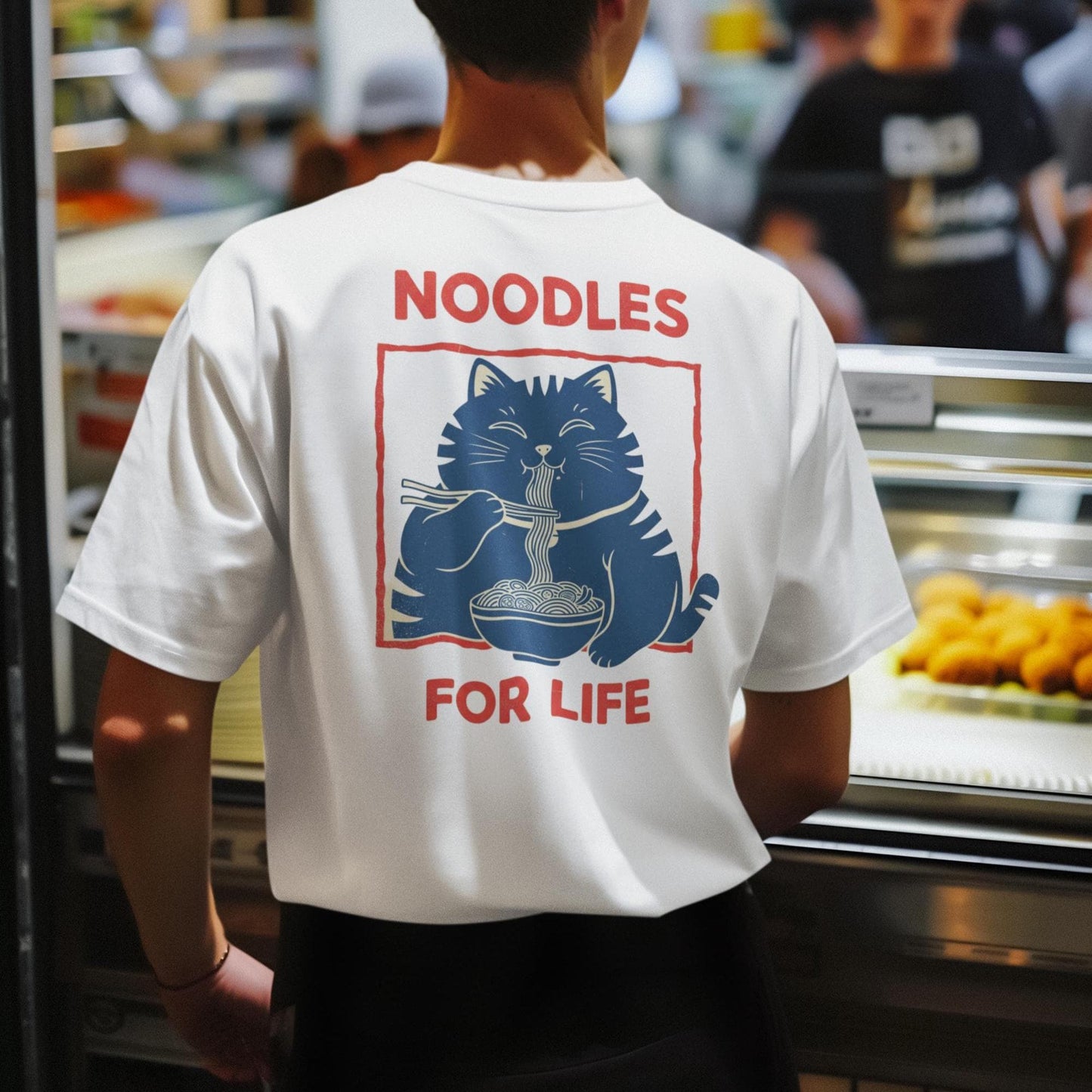 Noodles for Life Cat Tee
