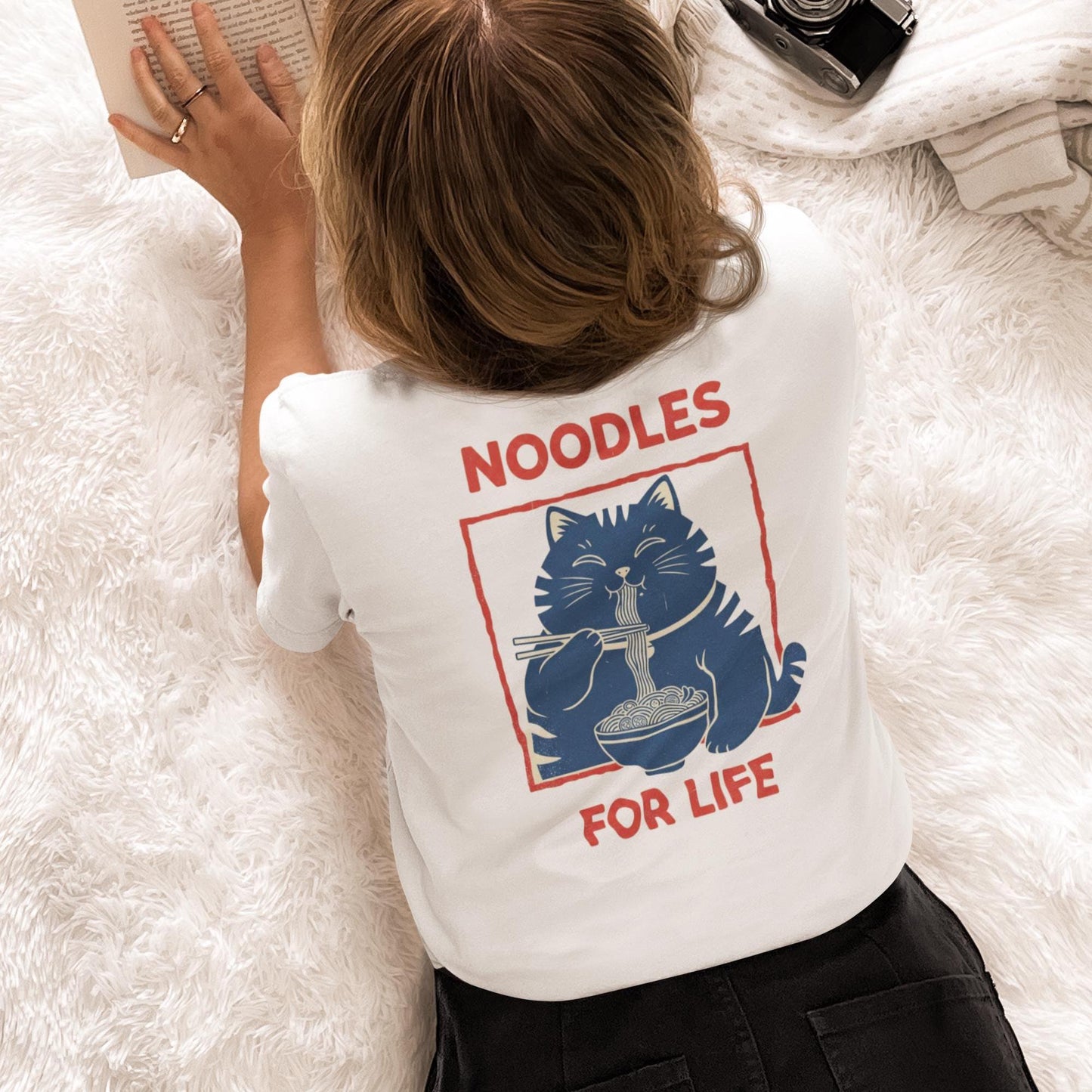 Noodles for Life Cat Tee