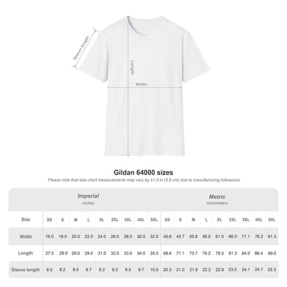Bright unisex tee with inspiring sunshine design