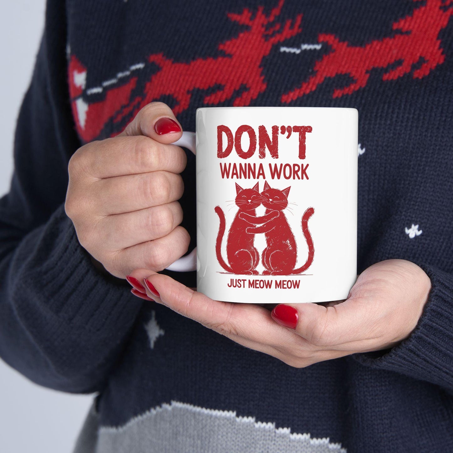 Funny Ceramic Coffee Mug - Perfect Gift for Cat Lovers