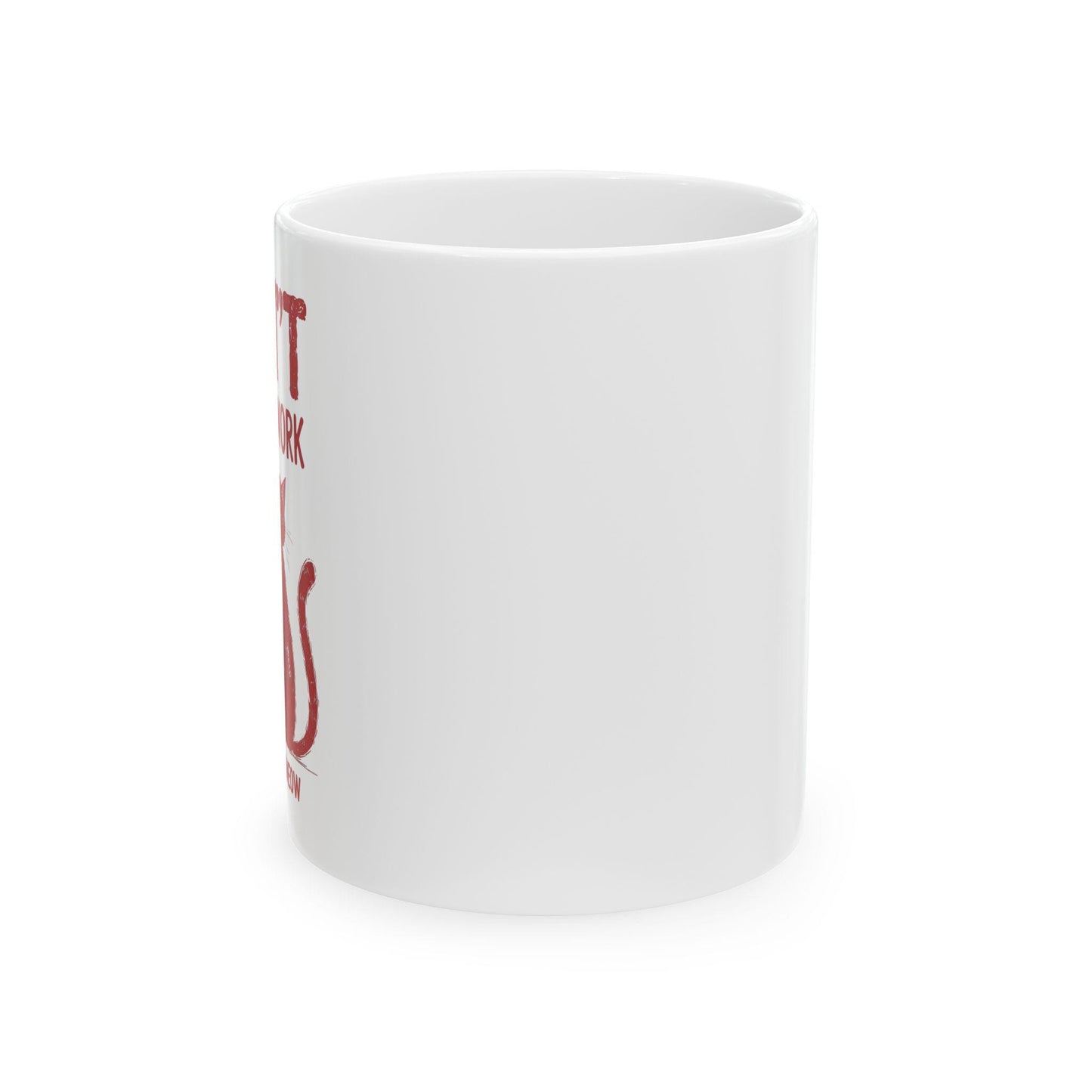 Funny Ceramic Coffee Mug - Perfect Gift for Cat Lovers