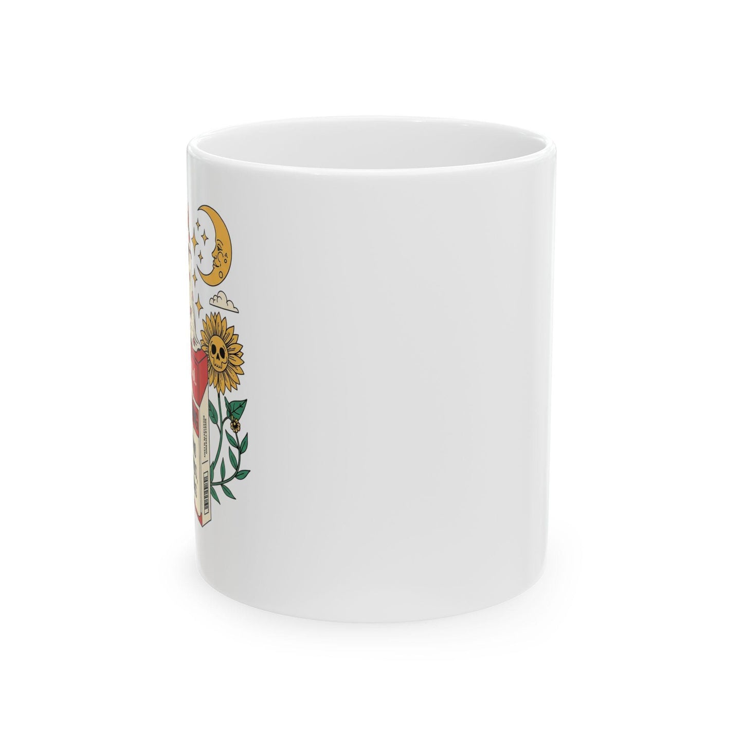 Sunflower Moon Ceramic Mug