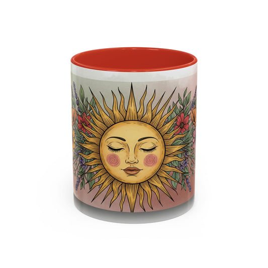 Bohemian Sunflower Coffee Mug
