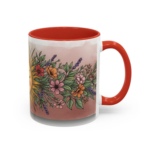Bohemian Sunflower Coffee Mug