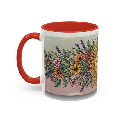 Bohemian Sunflower Coffee Mug