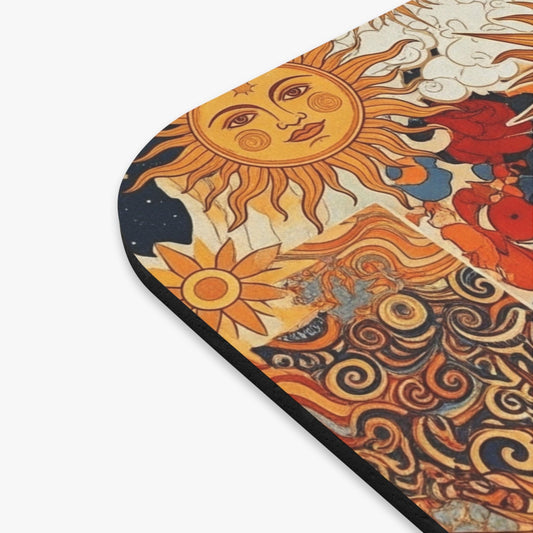 Celestial Sun Mouse Pad