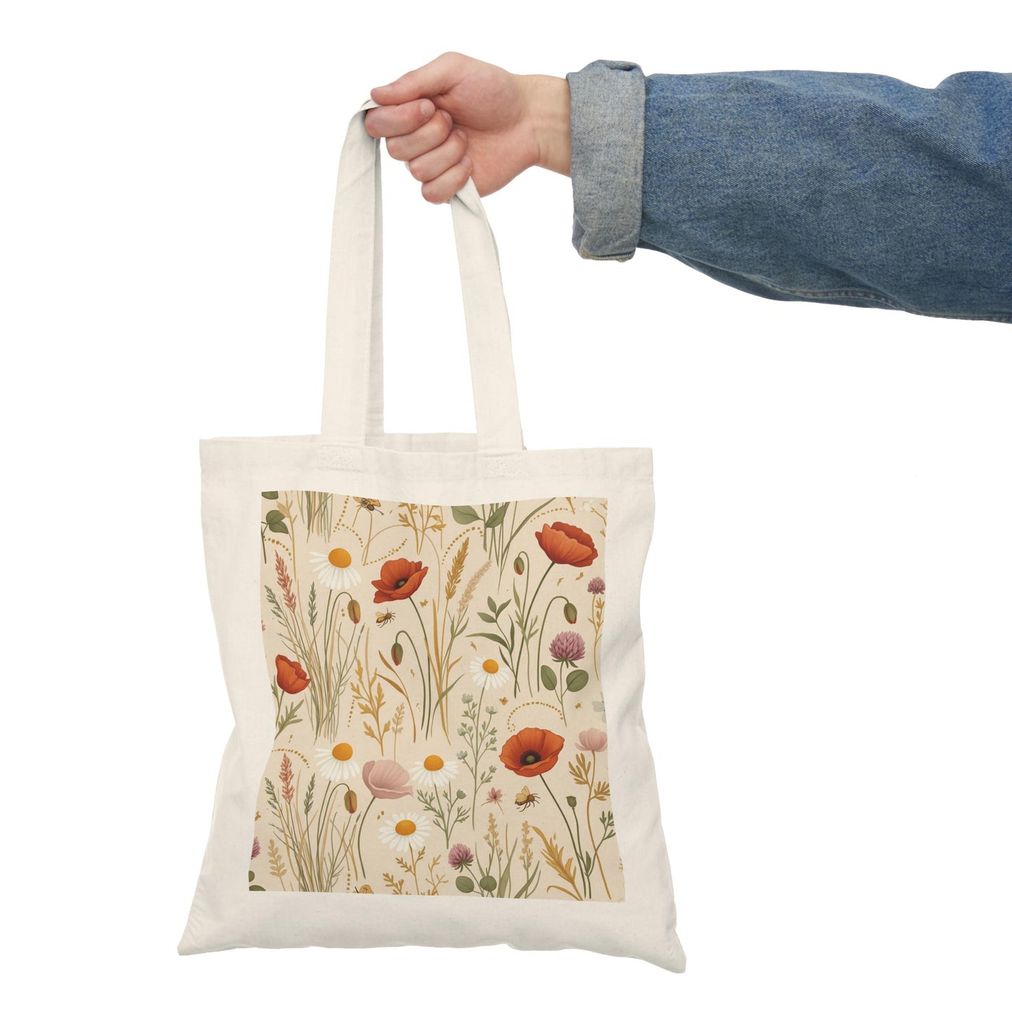 Floral Eco-Friendly Tote Bag