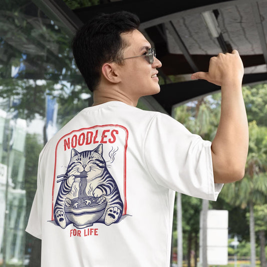 Kawaii Noodle Cat Tee