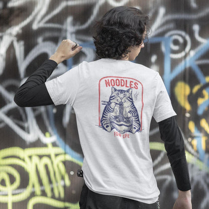 Kawaii Noodle Cat Tee