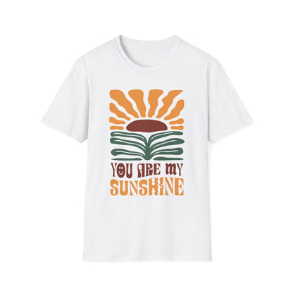 Bright unisex tee with inspiring sunshine design