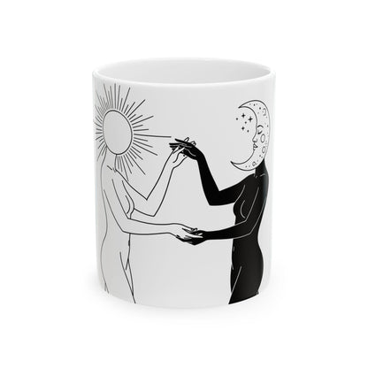 Celestial Connection Ceramic Mug