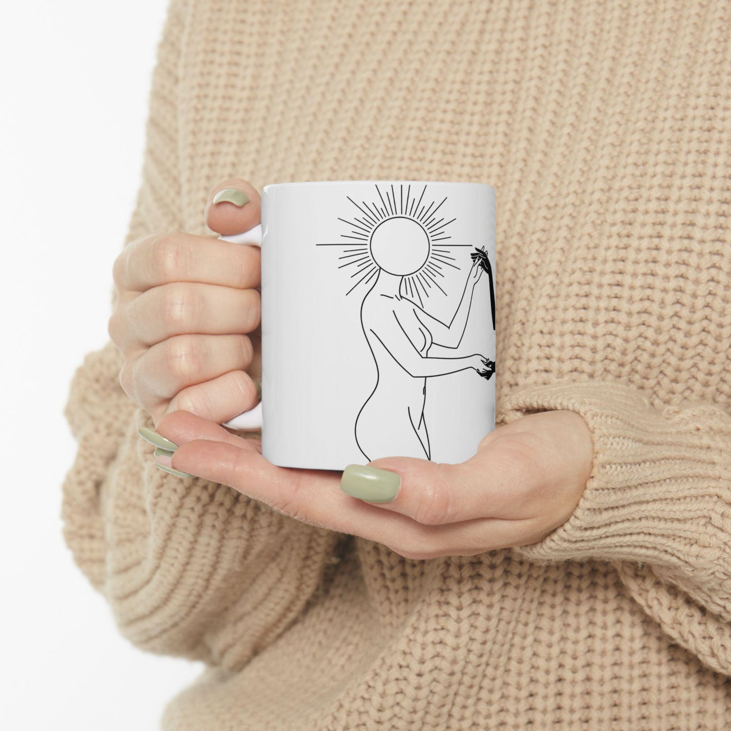 Celestial Connection Ceramic Mug