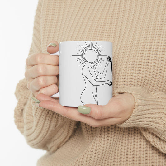 Celestial Connection Ceramic Mug