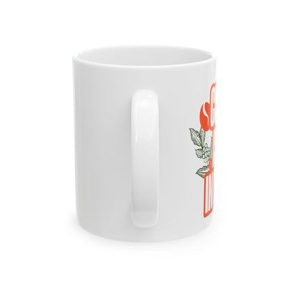 Cozy Ceramic Mug, Perfect Gift for Coffee Lovers